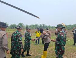 Kodam XIX/Tuanku Tambusai Perkuat Penanganan Karhutla, Pangdam Tinjau Langsung Pulau Jum’at