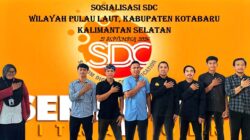 Sinergi Teknologi Komunikasi, SENKOM Kotabaru Bekali Anggota di Pulaulaut Utara Pelatihan SDC Real-Time