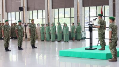 Pangdam XIX/Tuanku Tambusai Pimpin Kenaikan Pangkat 41 Perwira Menengah, Tegaskan Amanah dan Tanggung Jawab Pengabdian
