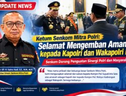 Dukung Kepemimpinan Baru Polri, Ketum SENKOM Mitra Polri Ucapkan Selamat