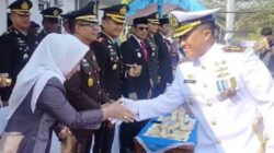 Hadiri HUT TNI ke-81 di Lanal Kotabaru, Ketua DPRD Puji Pengabdian dan Aksi Sosial TNI