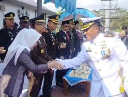 Hadiri HUT TNI ke-81 di Lanal Kotabaru, Ketua DPRD Puji Pengabdian dan Aksi Sosial TNI