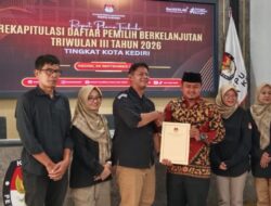 Dukung Data Pemilih Akurat, Humas Ponpes Wali Barokah Hadiri Rapat Pleno PDPB KPU Kota Kediri