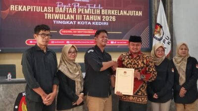 Dukung Data Pemilih Akurat, Humas Ponpes Wali Barokah Hadiri Rapat Pleno PDPB KPU Kota Kediri