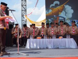 Siring Laut Kotabaru Jadi Pusat Peringatan Hari Pramuka ke-65 Tingkat Kalsel