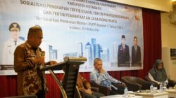 Tingkatkan Kapasitas Lembagi Jasa Konstruksi, Pemkab Kotabaru Sosialisasi Permen PUPR No. 1 Tahun 2023