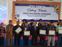 Wisuda XVIII Politeknik Kotabaru Cetak 79 Lulusan Vokasi Siap Kerja dan Berdaya Saing